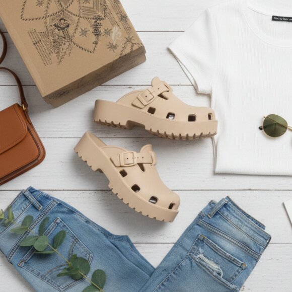 Free People Shoes - Free People Karlie Buckle Clog